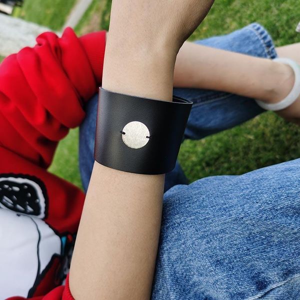 tennis est cross black genuine leather charms bracelet punk simple blank design amazing width & bangle jewelry, Golden;silver
tennis est cross black genuine leather charms bracelet punk simple blank design amazing width & bangle jewelry, Golden;silver