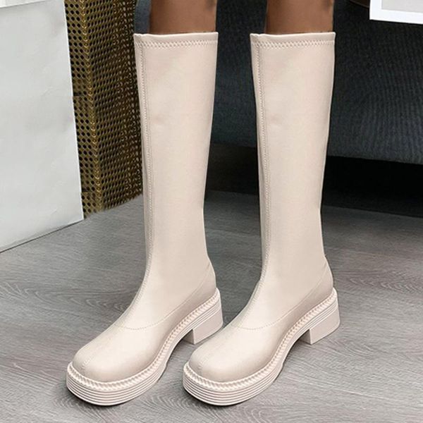 boots 2021 winter women's high fashion square toe thick heel solid color back zipper elastic motorcycle #01, Black
boots 2021 winter women's high fashion square toe thick heel solid color back zipper elastic motorcycle #01, Black