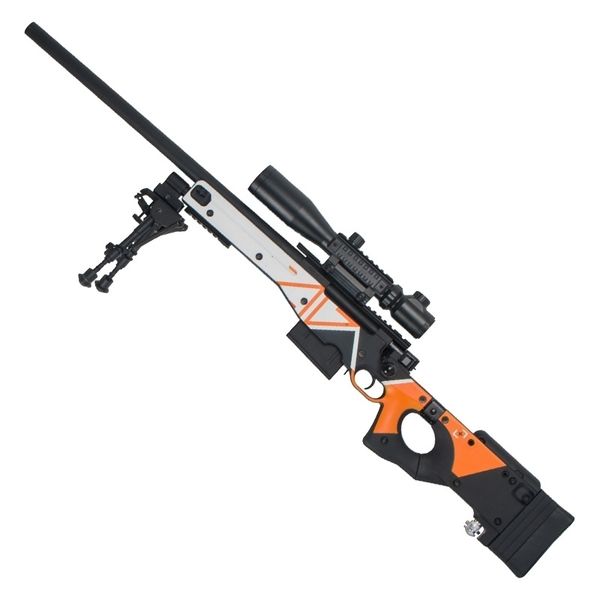 7425jieying awm sniper shell throwing simulation manual nylon msr soft bullet chicken eating game toy gun model
7425jieying awm sniper shell throwing simulation manual nylon msr soft bullet chicken eating game toy gun model