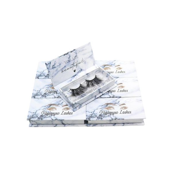 false eyelashes white marble rectangular packaging box wholesale handmade mink lashes with custom lashbox packing logo
false eyelashes white marble rectangular packaging box wholesale handmade mink lashes with custom lashbox packing logo