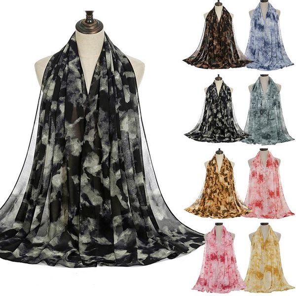 scarves arrival gradient tie-dyed chiffon scarf hijabs printed shawls women large size muslim fashion wraps headscarf wholesale, Blue;gray
scarves arrival gradient tie-dyed chiffon scarf hijabs printed shawls women large size muslim fashion wraps headscarf wholesale, Blue;gray