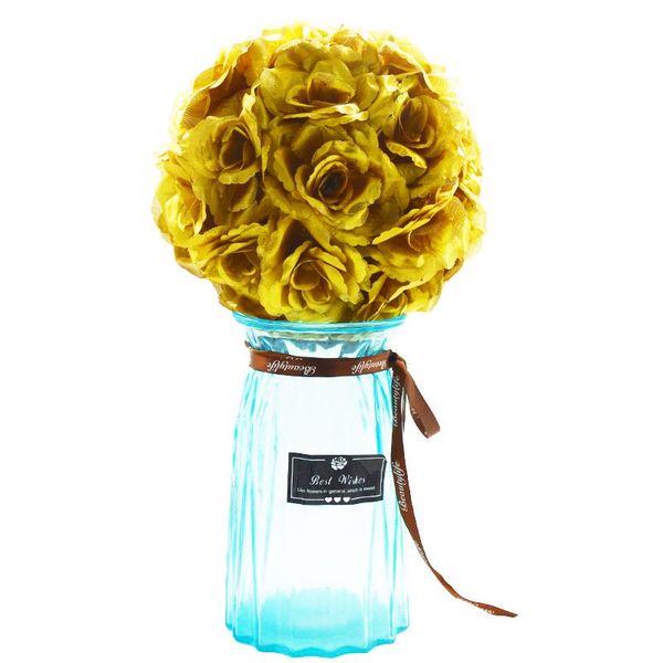 yoshiko 20cm gold rose flower ball centerpieces silk rose decorative hanging flower ball wedding kissing pomander decor
yoshiko 20cm gold rose flower ball centerpieces silk rose decorative hanging flower ball wedding kissing pomander decor