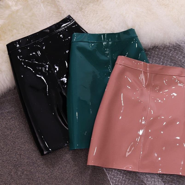 spring autumn fashion elegant pu women skirt leather casual high waist mini ladies a line, Black
spring autumn fashion elegant pu women skirt leather casual high waist mini ladies a line, Black