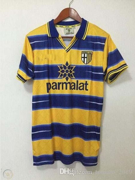 95 97 98 99 2000 parma retro soccer jersey home 98 99 00 fuser baggio crespo ortega cannavaro football shirt buffon thuram futbol camisa, Black;yellow
95 97 98 99 2000 parma retro soccer jersey home 98 99 00 fuser baggio crespo ortega cannavaro football shirt buffon thuram futbol camisa, Black;yellow