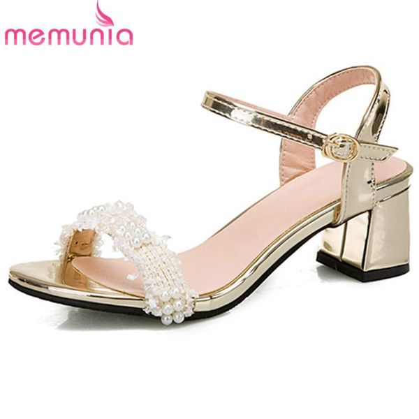 memunia 2021 women sandals pearl buckle square high heels sweet casual shoes summer sandals woman big size 43, Black
memunia 2021 women sandals pearl buckle square high heels sweet casual shoes summer sandals woman big size 43, Black