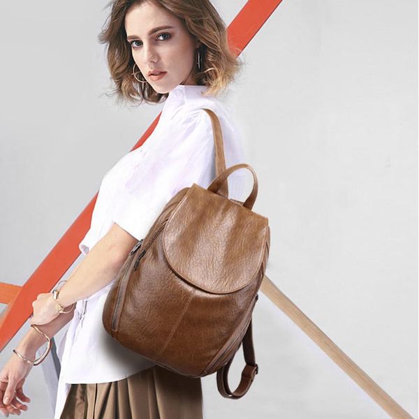 outdoor bags woman anti-theft backpack bag casual wild soft leather dual-use large capacity mujer bolsa feminina sac main femme
outdoor bags woman anti-theft backpack bag casual wild soft leather dual-use large capacity mujer bolsa feminina sac main femme