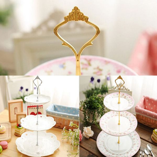 2/3 tier plastic cake plate stand afternoon tea wedding plates party tableware cake shop two/three layer cake rack not plates
2/3 tier plastic cake plate stand afternoon tea wedding plates party tableware cake shop two/three layer cake rack not plates