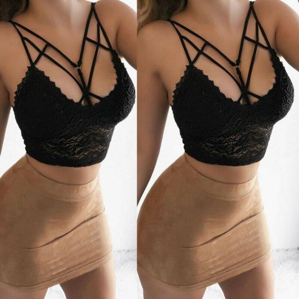 gym clothing hirigin women lace strap v neck tanks bras bandage short crop vest camisole underwear summer plus size, White;black
gym clothing hirigin women lace strap v neck tanks bras bandage short crop vest camisole underwear summer plus size, White;black