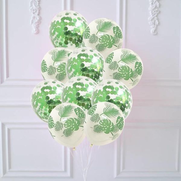 10pcs 12inch tropical palm leaf latex balloons birthday party green confetti leaves balloon baby shower summer hawaiian supplies
10pcs 12inch tropical palm leaf latex balloons birthday party green confetti leaves balloon baby shower summer hawaiian supplies