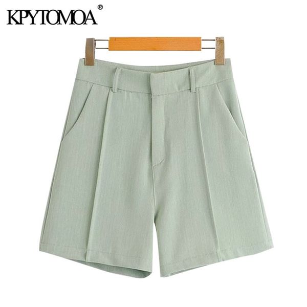 kpytomoa women chic fashion side pockets straight shorts vintage high waist zipper female short pants pantalones cortos 210623, White;black
kpytomoa women chic fashion side pockets straight shorts vintage high waist zipper female short pants pantalones cortos 210623, White;black