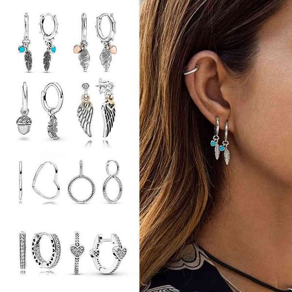 homod fashion silver color earings for women feather hear pendant earring female jewelry gifts bohemia pendientes mujer, Golden
homod fashion silver color earings for women feather hear pendant earring female jewelry gifts bohemia pendientes mujer, Golden