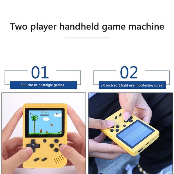 portable game players 400 in 1 retro video console handheld pocket mini player for kids gift
portable game players 400 in 1 retro video console handheld pocket mini player for kids gift
