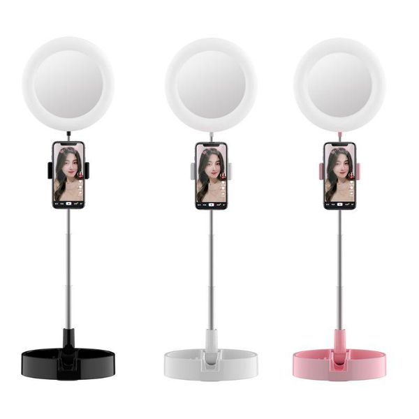 cell phone mounts & holders foldable usb led lamp ring fill light stand holder for live streaming
cell phone mounts & holders foldable usb led lamp ring fill light stand holder for live streaming