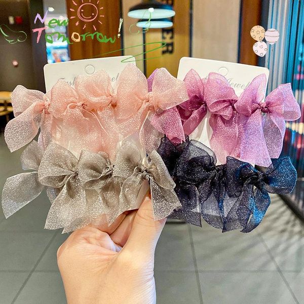 hair accessories mesh bow hairpin simple fabric elegant temperament lady spring clip korean net red, Slivery;white
hair accessories mesh bow hairpin simple fabric elegant temperament lady spring clip korean net red, Slivery;white