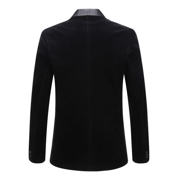 men's suits & blazers pyjtrl classic male plus size suit, velvet blazer with black lapel shawl casual fashion wedding slim jacket for m, White;black
men's suits & blazers pyjtrl classic male plus size suit, velvet blazer with black lapel shawl casual fashion wedding slim jacket for m, White;black
