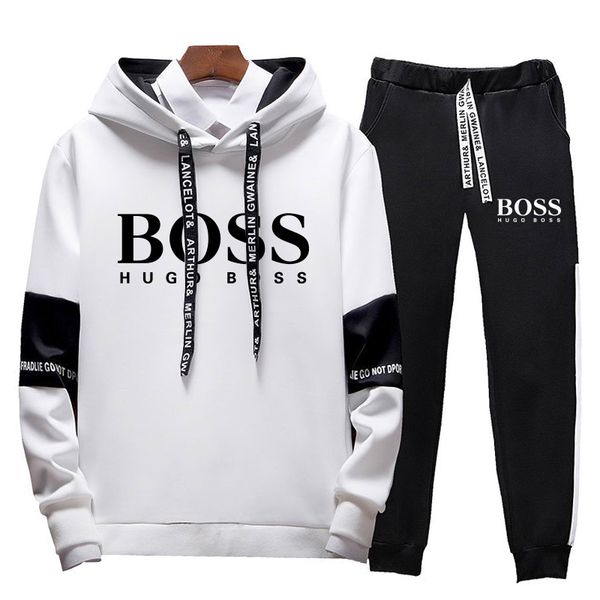 2021 new fashion running men's designer sportswear suit men's hoodie + pants casual high-quality jacket + sports pants plus size, Gray
2021 new fashion running men's designer sportswear suit men's hoodie + pants casual high-quality jacket + sports pants plus size, Gray