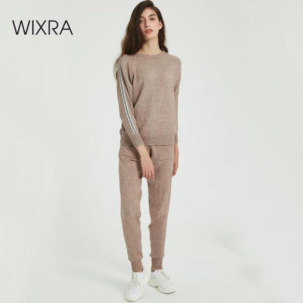 two piece dress wixra women's sweater suit and sets o neck letter print sweaters+pockets long trousers 2pcs solid casual autumn winter, White
two piece dress wixra women's sweater suit and sets o neck letter print sweaters+pockets long trousers 2pcs solid casual autumn winter, White