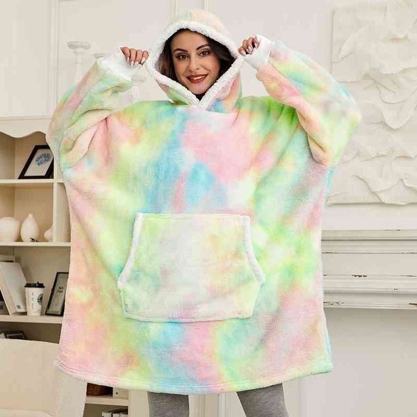 women's hoodies & sweatshirts oversized tie dye women's sweatshirts blanket wearable winter hoodie with sherpa rmev, Black
women's hoodies & sweatshirts oversized tie dye women's sweatshirts blanket wearable winter hoodie with sherpa rmev, Black