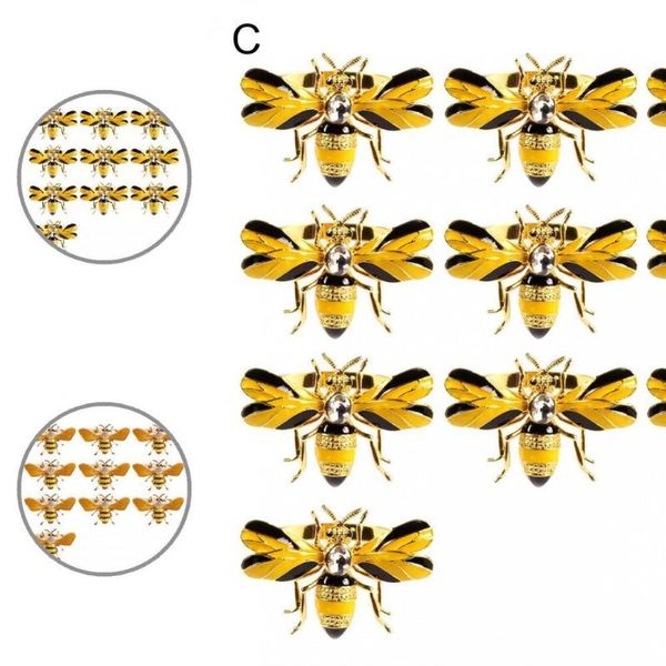 napkin rings table decor 10pcs fashion cute bee dragonfly towels buckle alloy eye-catching for home
napkin rings table decor 10pcs fashion cute bee dragonfly towels buckle alloy eye-catching for home