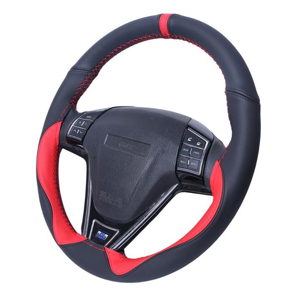 steering wheel covers o shi car universal sport style cover fibe leather braid anti-wear 38cm x9
steering wheel covers o shi car universal sport style cover fibe leather braid anti-wear 38cm x9