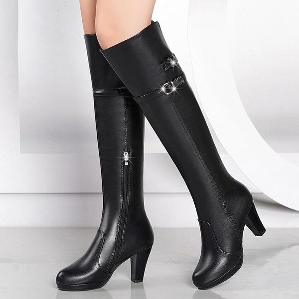 boots black women winter over the knee leather high-heeled knight belt buckle thin sexy
boots black women winter over the knee leather high-heeled knight belt buckle thin sexy
