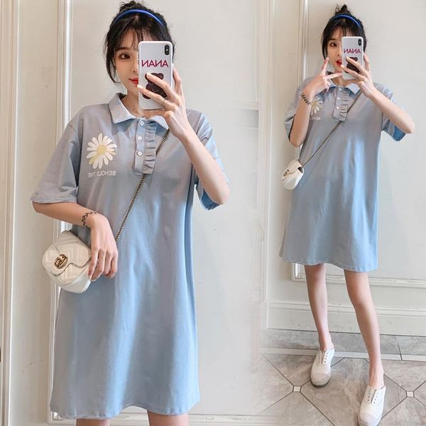 maternity dresses 4305# dress summer short sleeves t shirt green easy matching loose stylish pregnant women mom, White
maternity dresses 4305# dress summer short sleeves t shirt green easy matching loose stylish pregnant women mom, White