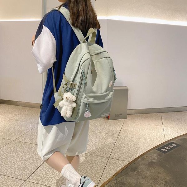 backpack women waterproof kawaii nylon cute student bookbag travel fashion rucksack for teen girls school bag animal pendant
backpack women waterproof kawaii nylon cute student bookbag travel fashion rucksack for teen girls school bag animal pendant