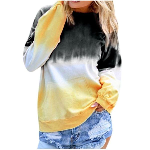 women's hoodies & sweatshirts plus size o-neck gradient contrast color long sleeve pullover sweatshirt with pocket casual autumn shirt, Black
women's hoodies & sweatshirts plus size o-neck gradient contrast color long sleeve pullover sweatshirt with pocket casual autumn shirt, Black