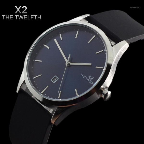 montre homme x2 the twelfth watch men fashion casual quartz rubber strap male clock arrival 2021 wristwatches, Slivery;brown
montre homme x2 the twelfth watch men fashion casual quartz rubber strap male clock arrival 2021 wristwatches, Slivery;brown