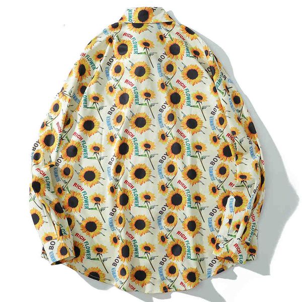 men's polos polos hip hop long sleeve oversized harajuku streetwear hawaiian shirt sunflower autumn casual hiphop clothes jsk7, White;black
men's polos polos hip hop long sleeve oversized harajuku streetwear hawaiian shirt sunflower autumn casual hiphop clothes jsk7, White;black