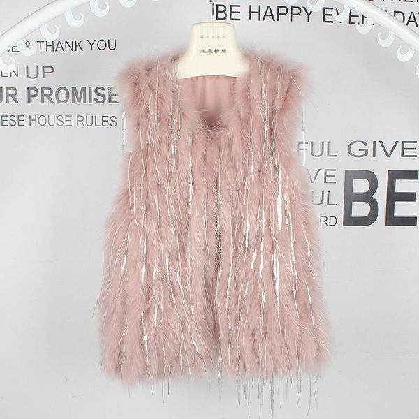 women's vests natural raccool fur car strip fringed vest ladies autumn and winter jacket warm real, Black;white
women's vests natural raccool fur car strip fringed vest ladies autumn and winter jacket warm real, Black;white