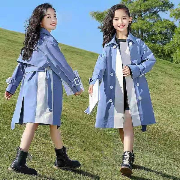 coat 2021 fashion college style clear and beautiful long windbreaker jacket, Blue;gray
coat 2021 fashion college style clear and beautiful long windbreaker jacket, Blue;gray