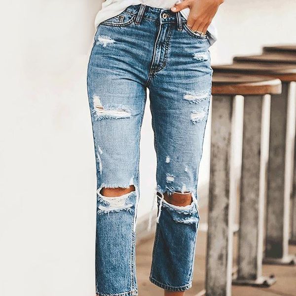 women's pants & capris ripped jeans women solid hole low waist flares ankle fashion trouser simple loose wide leg denim, Black;white
women's pants & capris ripped jeans women solid hole low waist flares ankle fashion trouser simple loose wide leg denim, Black;white