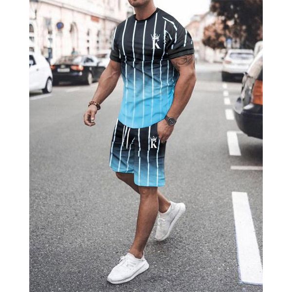 check number mens sports suit short-sleeved t-shirt with shorts comfortable breathable and dry daily leisure sports, Black;blue
check number mens sports suit short-sleeved t-shirt with shorts comfortable breathable and dry daily leisure sports, Black;blue