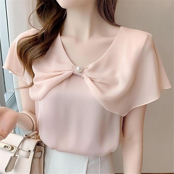 women's blouses & shirts chiffon white blouse women elegant casual satin shirt ladies blusas mujer loose v-neck femme solid color q461
women's blouses & shirts chiffon white blouse women elegant casual satin shirt ladies blusas mujer loose v-neck femme solid color q461