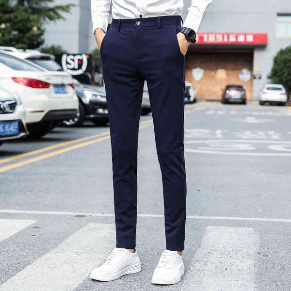 men's pants calças masculinas novas no inÃcio da primavera, negócios casual de pés finos homem, jovens adolescentes 28-34 y3ui, Black
men's pants calças masculinas novas no inÃcio da primavera, negócios casual de pés finos homem, jovens adolescentes 28-34 y3ui, Black
