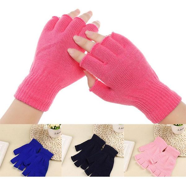 fingerless glove pure color elastic knitted half finger mittens soft warm winter convenient touch screen typin jllqbu, Black
fingerless glove pure color elastic knitted half finger mittens soft warm winter convenient touch screen typin jllqbu, Black