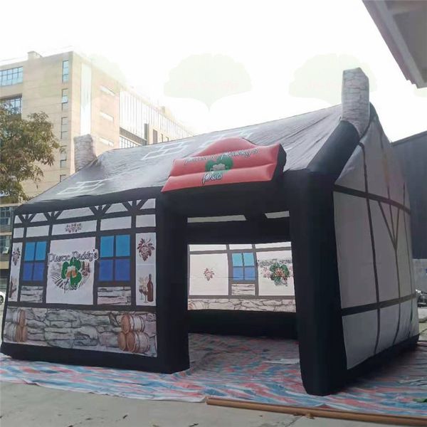 7x5m factory custom portable building inflatable pub bar irish house room enclosed tent cool canopy for party event
7x5m factory custom portable building inflatable pub bar irish house room enclosed tent cool canopy for party event
