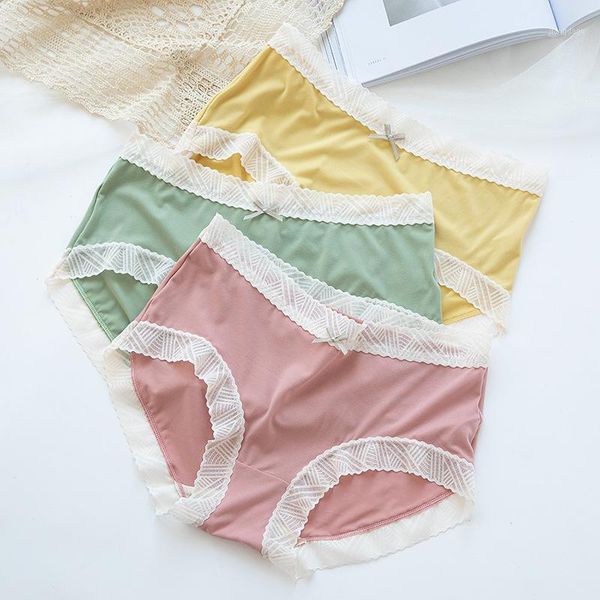 women's panties fashion lace pure cotton solid color bow panties, seamless low-waist girls', Black;pink
women's panties fashion lace pure cotton solid color bow panties, seamless low-waist girls', Black;pink