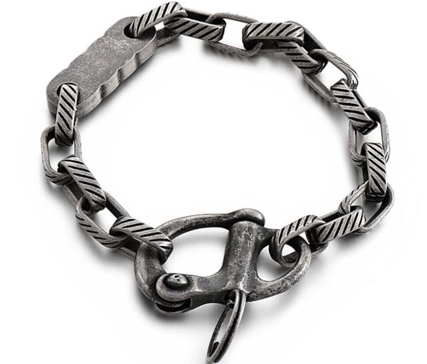 link, chain 8mm 8.66 inch square striped keychain bracelet for men's stainless steel bangle link jewelry silver vintage black
link, chain 8mm 8.66 inch square striped keychain bracelet for men's stainless steel bangle link jewelry silver vintage black
