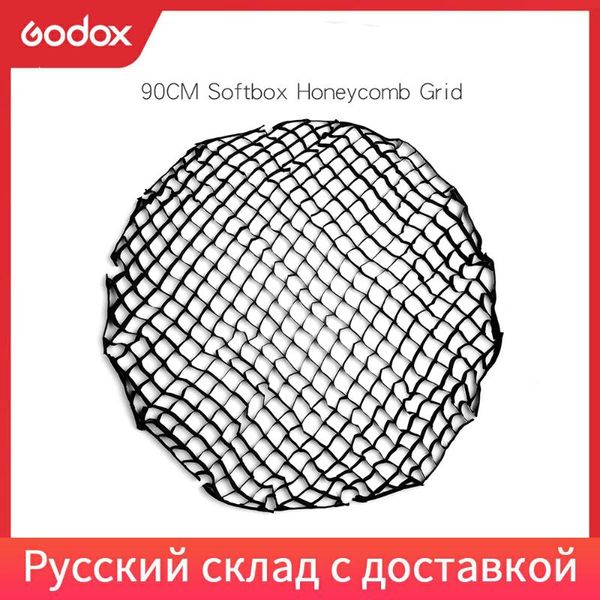 godox portable p90l p90h 90cm 16 rods deep parabolic softbox honeycomb grid