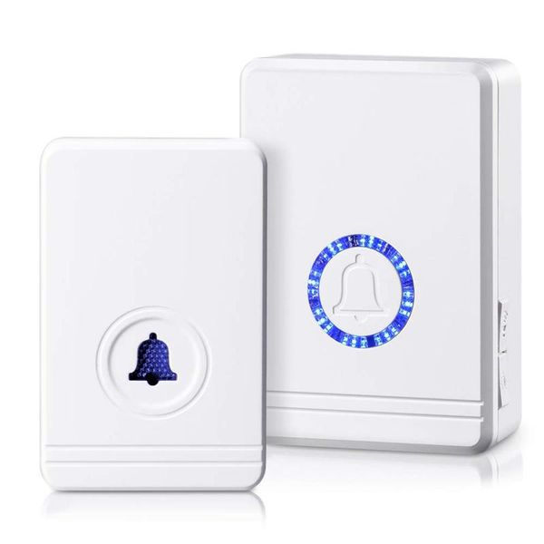 wireless doorbell kit doorbell chime with led brightness 48 ringtones 1312ft operation range outdoor waterproof door bell
wireless doorbell kit doorbell chime with led brightness 48 ringtones 1312ft operation range outdoor waterproof door bell