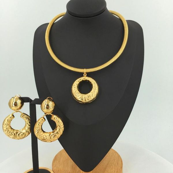 earrings & necklace yuminglai 24k gold plated special pendant and two sets of jewelry set brazil fhk11894, Silver
earrings & necklace yuminglai 24k gold plated special pendant and two sets of jewelry set brazil fhk11894, Silver