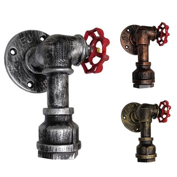 wall lamp vintage water pipe faucet shape steam punk loft industrial iron rust retro home bar decors
wall lamp vintage water pipe faucet shape steam punk loft industrial iron rust retro home bar decors