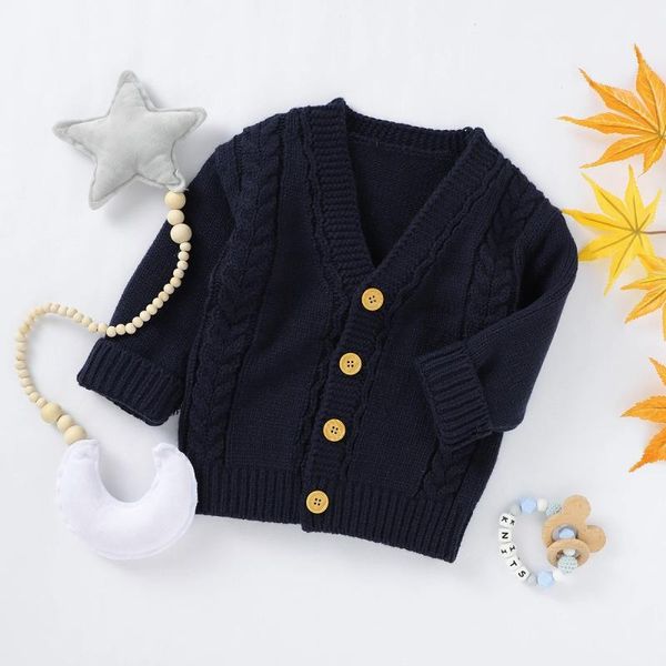 pullover baby boy girl sweater cardigan children kids sweatshirt autumn fall solid print knitted cotton casual outerwear warm clothes, Blue
pullover baby boy girl sweater cardigan children kids sweatshirt autumn fall solid print knitted cotton casual outerwear warm clothes, Blue