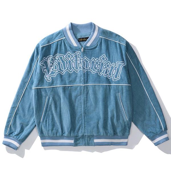 men's jackets mens harajuku corduroy varsity vintage retro jacket 2021 womens oversize letter embroidery streetwear coats, Black;brown
men's jackets mens harajuku corduroy varsity vintage retro jacket 2021 womens oversize letter embroidery streetwear coats, Black;brown