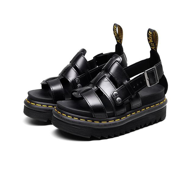 sandals summer black genuine leather gladiator for women three buckle platform street style flat roman shoes woman
sandals summer black genuine leather gladiator for women three buckle platform street style flat roman shoes woman