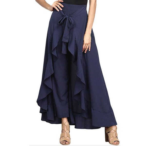 women pants lotus ruffle irregular skirt trousers bow wide leg pants high waist lace up loose summer, Black;white
women pants lotus ruffle irregular skirt trousers bow wide leg pants high waist lace up loose summer, Black;white