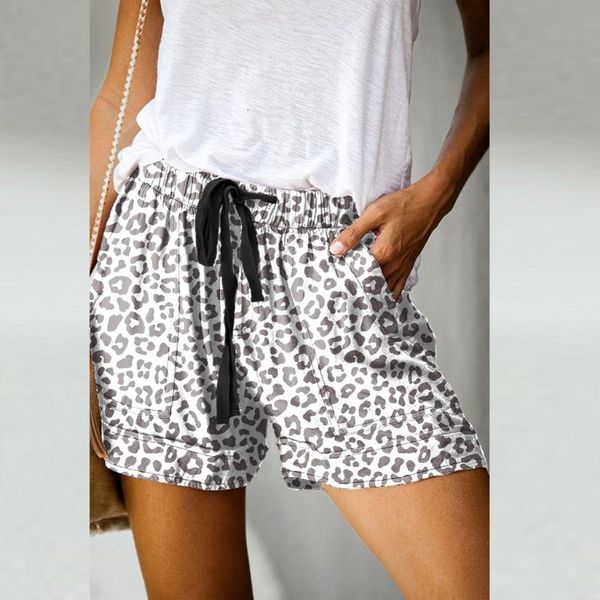 womail 2021 fashion woman leopard shorts comfy drawstring casual elastic waist pockets shorts for women spodenki damskie #may, White;black 
womail 2021 fashion woman leopard shorts comfy drawstring casual elastic waist pockets shorts for women spodenki damskie #may, White;black