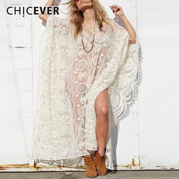 casual dresses chicever pullover white dress for women v neck batwing sleeve loose hollow out designer ankle length female 2021 clothes, Black;gray
casual dresses chicever pullover white dress for women v neck batwing sleeve loose hollow out designer ankle length female 2021 clothes, Black;gray